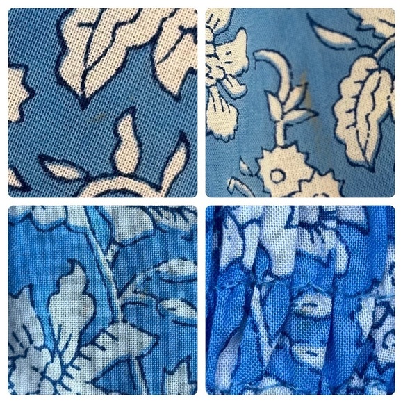 Pink City Prints Isabel Dress in Cornflower Lolita medium - Picture 14 of 16